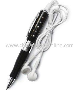 Multifuncational Digital Music Pen MP3 Player