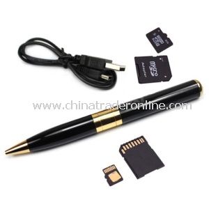 Pen DVR Digital Video Era Recorder Camcorder Support SD Card from China