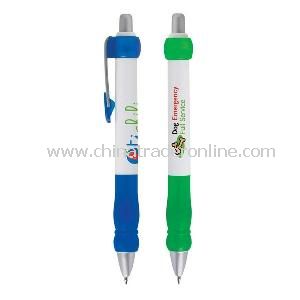 Plunger Action Retractable Gel Pen from China