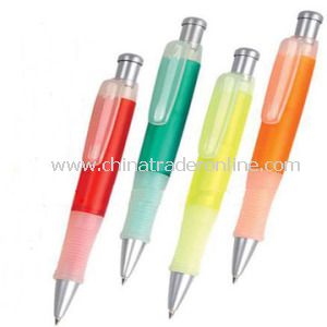 Promotional Rubber Ballpoint Pens, Made of Plastic, with Good Quality and Low Price, with Rubber Grip, OEM Orders Are Walcome from China