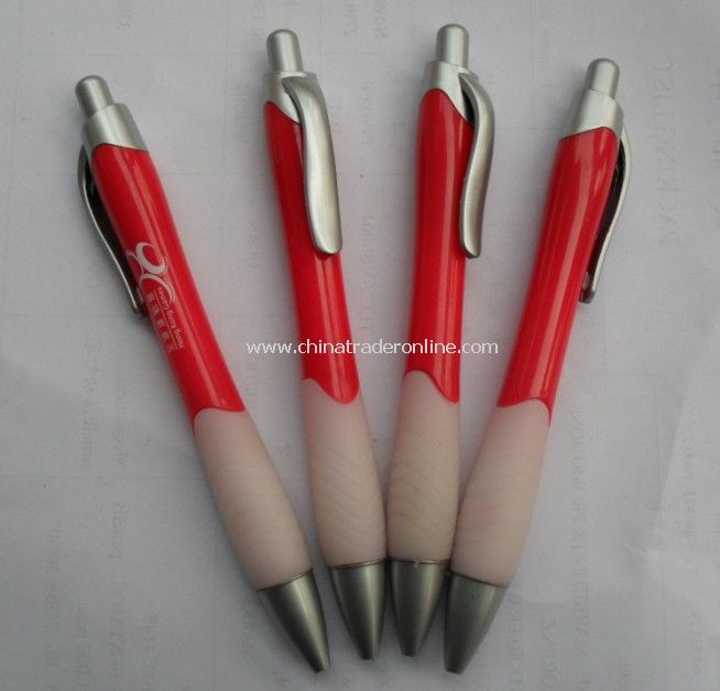 Rubber Touch Gel Pen from China