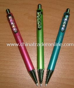 Fashion Plastic Gel Pen with Jumbo Refill and 1.0mm Roller Tip, Comes in Black and Blue from China