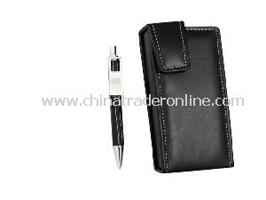 Metal Ball Pen & Leather Ball Pen