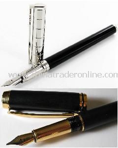 Promotional Metal Fountain Pen with Logo Printing,suitable for promotion, gifts or office use, with unique design