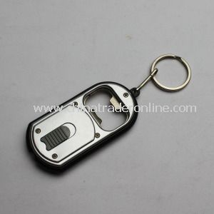 Bottle Opener Keychains with LED Light and Keyring