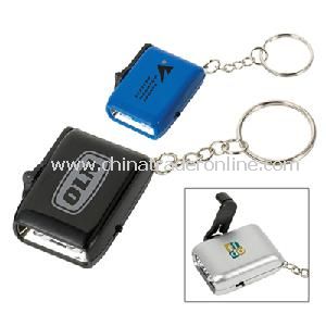 LED Dynamo Keychain from China