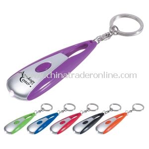 LED Plastic Keychain