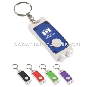 Promotion LED Flashlight Keychain from China