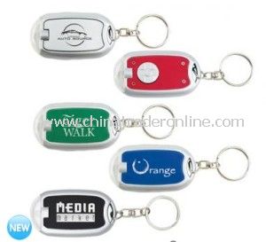 Promotion LED Lights Keychain from China