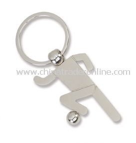 High Quality Football Sport Metal Keychain