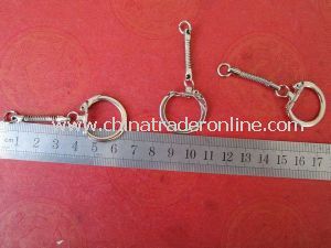 Metal Keychains, Gifts Keychains with Snake Chains, Cheap Price Keychains from China