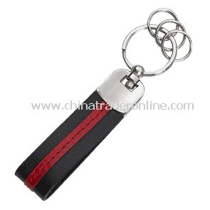 PU Leather Metal Keychain from China