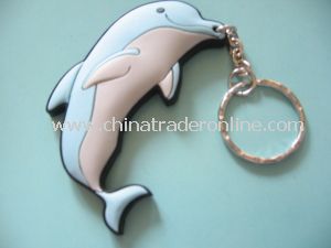 Gift/Cute Dolphin Metal Bottle Opener Keychain for Nocelty Promotional Items