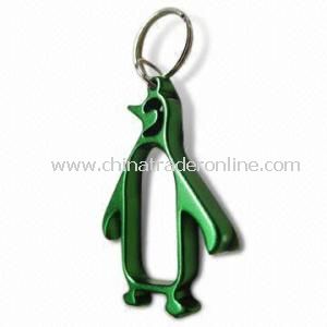 Promotional Metal Bottle Opener Keychain from China