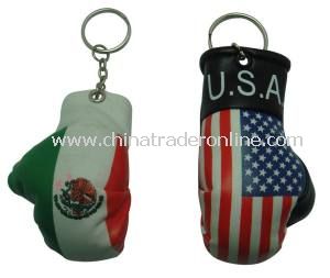 Promotional Mini Boxing Gloves Keychain with High Quality and Fashionable from China