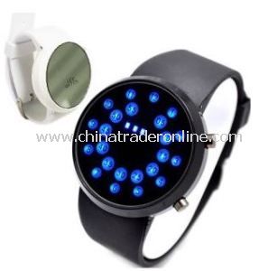 Boust Mens Ladys LED Circle Dial Digital Sports Watch from China