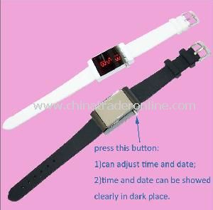 Sports Silicone LED Watch from China