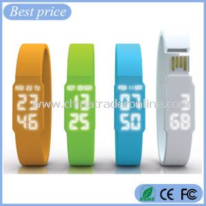 USB Flash Drive Wrist LED Watch