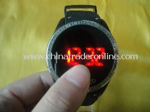 Fashion Cool LED Touch Screen Sport Watch from China