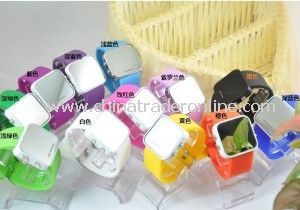 Promotional Mirror Watch LED Silicone LED Watch from China