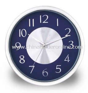 12 Inch Round Wall Clock from China