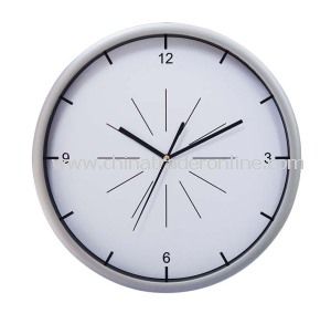 12inch Plastic Wall Clock from China