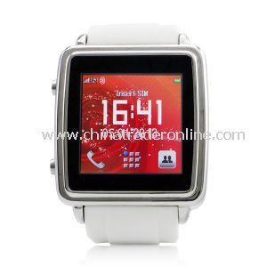 2014 Fashion Bluetooth Watch with Earpiece MP3, MP4 Player