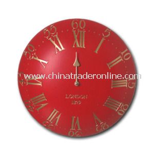 Wood Wall Clock with London Feature from China