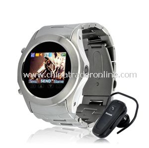 Mobile Phone Watch - Quadband GSM, MP4, Touch Screen