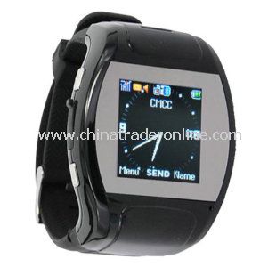 Quad-Band 1.5 Inch Touch Handwriting Watch Cell Phone with MP3/MP4