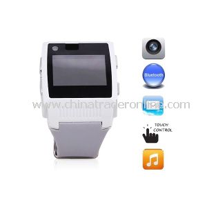 Waterproof H2 Wrist Touch Screen Watch Phone Bluetooth MP3/MP4 from China