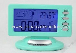 Big LCD Display Clock Desktop Electronic Clock