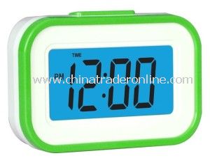 Desktop Electronic Clock Backlit LCD Clock Display LCD Electronic Clock