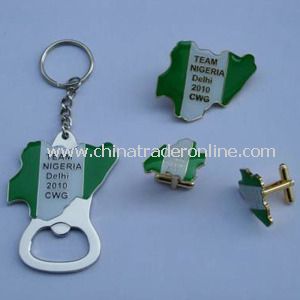 Custom Designed Dog Tag Bottle Opener Keychain from China