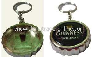 Fashion Bottle Opener Keychain from China