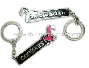 Metal Bottle Opener Keychain from China