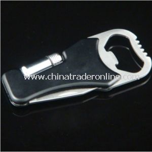 Metal Bottle Opener Keychains with Multi-Tool, Ideal for Promotional Gifts, OEM Order Are Accepted