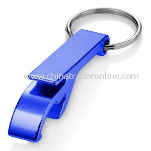 Metal Keychain with Bottle Opener