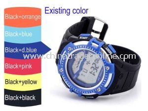 China Hot Silicone Digital Watch for Men