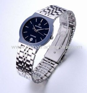 Promotion Fashion Matal Watches for Men, Stainless Steel Band, 3ATM Waterproof, OEM Orders Are Welcome