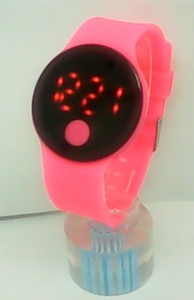 Silicone LED Watch Fashion Silicon Watches Ladies New Types Watch from China