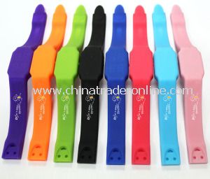 Wholesale Cheap Silicone Watch USB LED, USB LED Watch from China