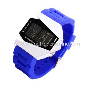 Creative and Multifunctional LED Plane Electronic Watch with Alarm from China