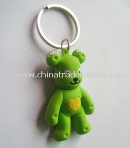 3D Plastic Keychain in Fashionable Design, OEM Orders Accepted, Sized 138 X 9mm from China