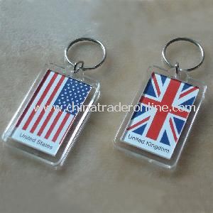 Acrylic Keychain With Cover