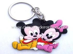 Plastic Keychain from China