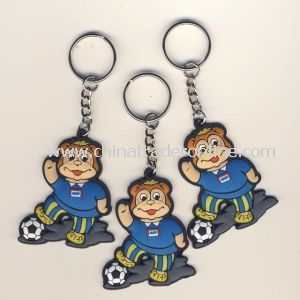 Plastic Sports Keychain for Promotion Gifts/Keychain for Joy from China