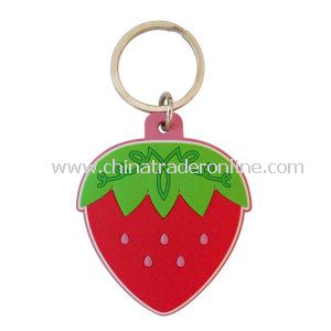 Soft PVC Plastic Keychain from China