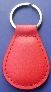 2014 Hot Promotion PU/Genuine Leather Keychain from China