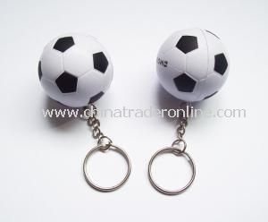 PU Football Keychain